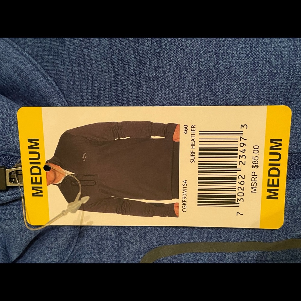 Callaway quarter zip sweatshirt
